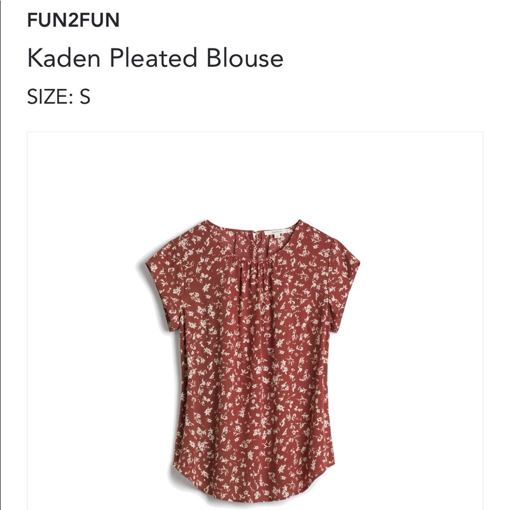 Floral Cap Sleeve Blouse